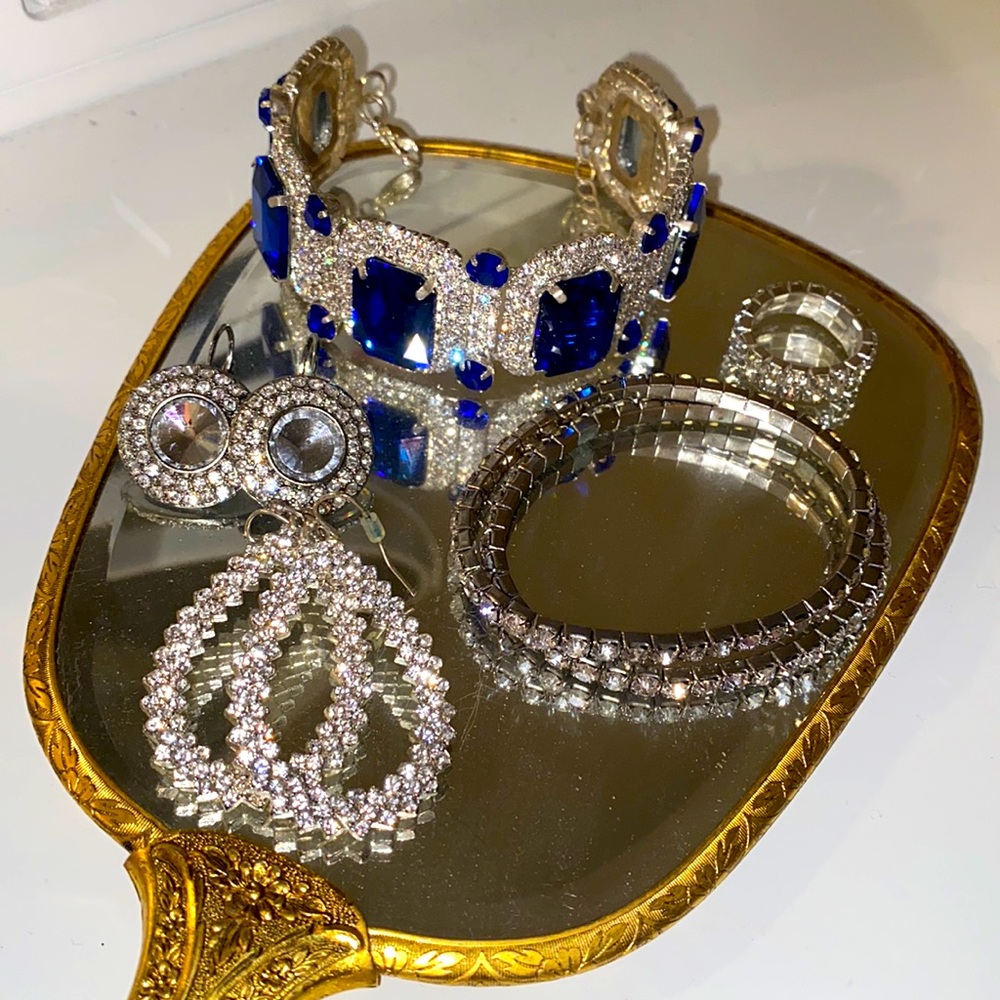 Rhinestone Jewelry Bundle ✨